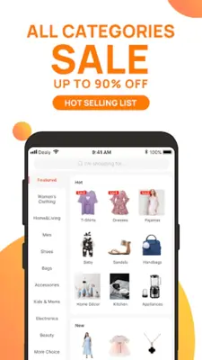 Dealy-The latest e-commerce on android App screenshot 1